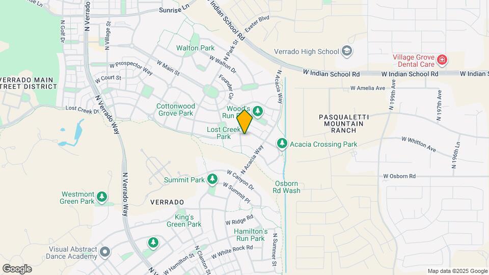 3727 N Springfield St Map and Location Details