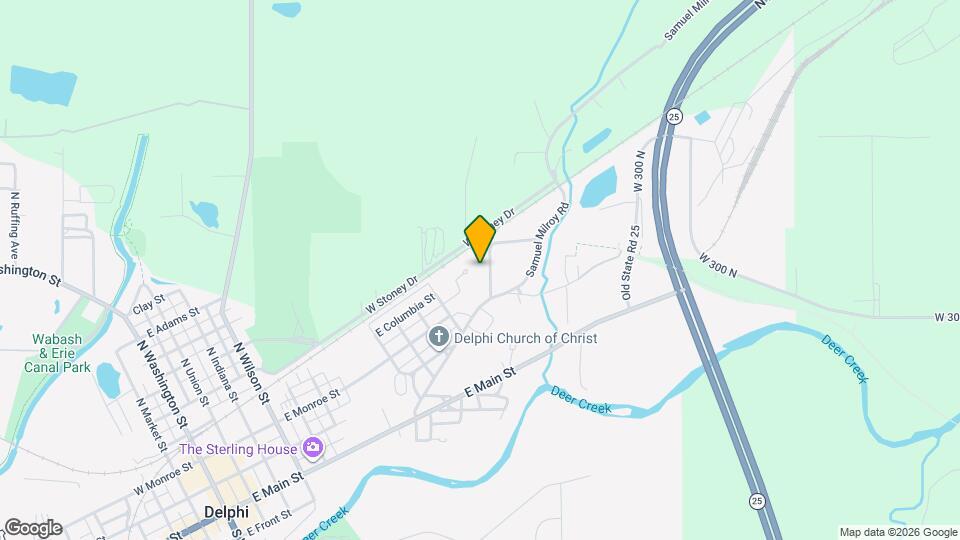 208 N Robinson St Map and Location Details