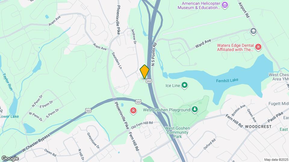 1015 Andrew Dr Map and Location Details