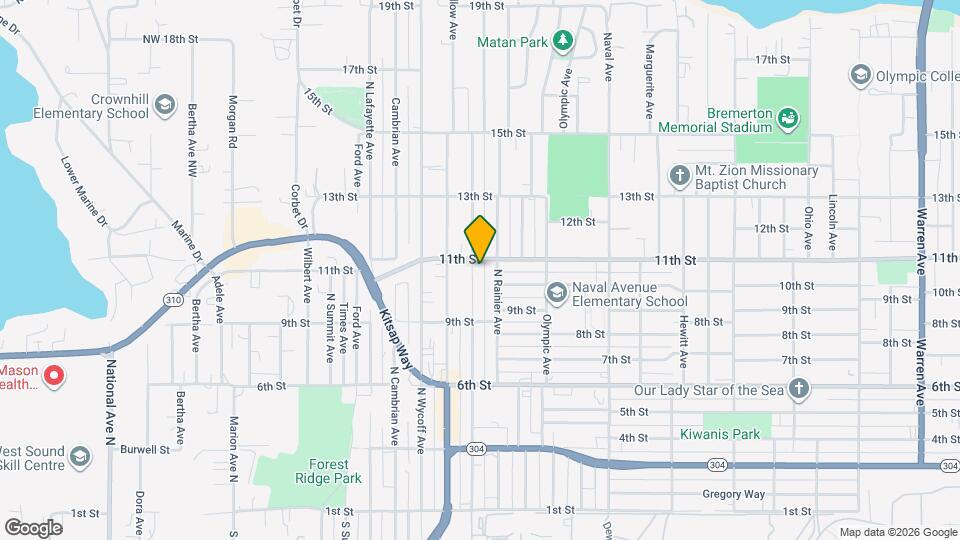 948 N Montgomery Ave Map and Location Details