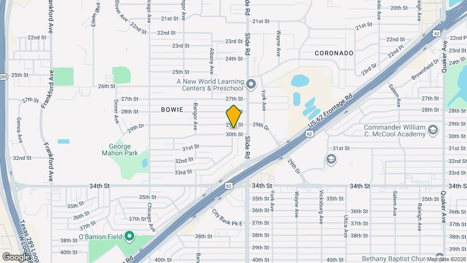 5212 30th St Map and Location Details