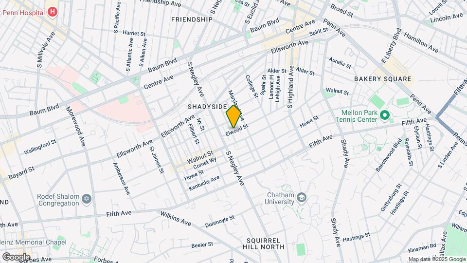 5721 Elwood St Map and Location Details