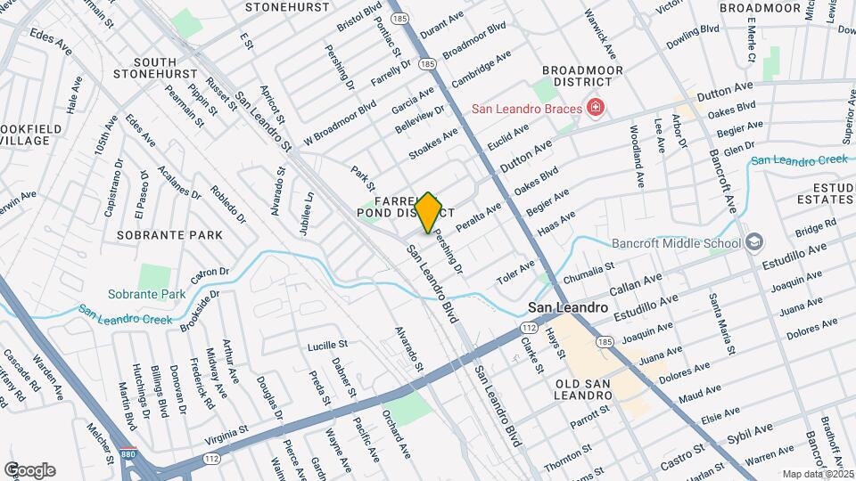 330-332 Peralta Ave Mapa y Detalles de la Ubicación