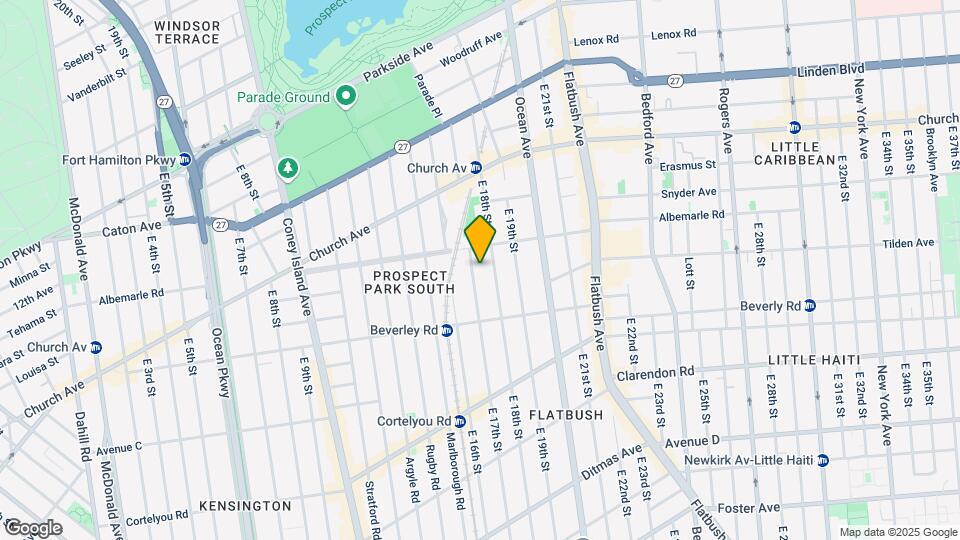 191 E 17th St Mapa y Detalles de la Ubicación