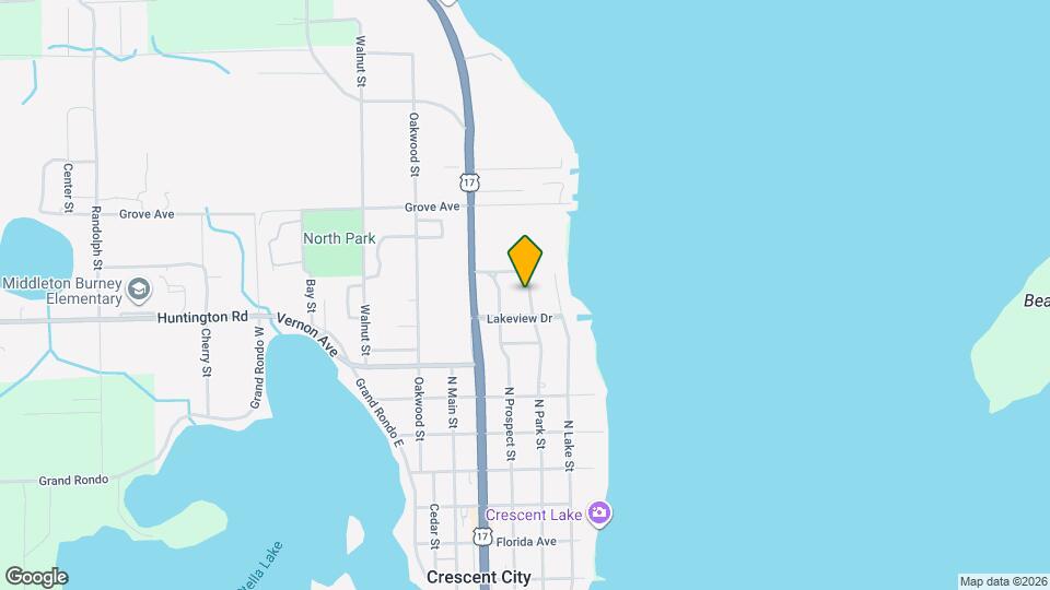 711 N Park St Map and Location Details