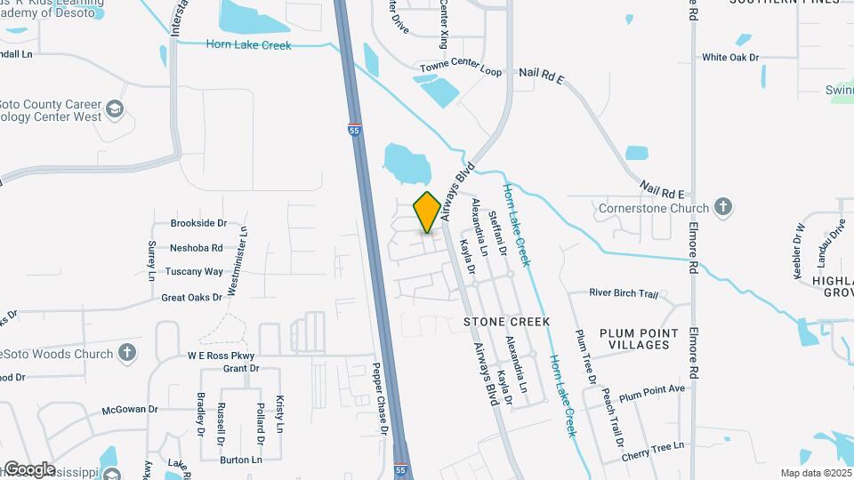 The Luxe of Southaven Mapa y Detalles de la Ubicación