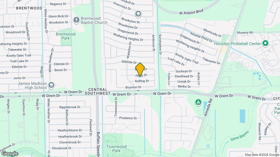 3210 Kelling St Mapa y Detalles de la Ubicación