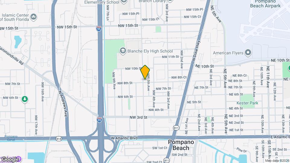 800 NW 6th Ave Map and Location Details