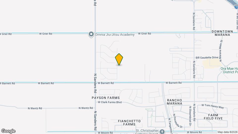 13346 N Jessett Ln Mapa y Detalles de la Ubicación