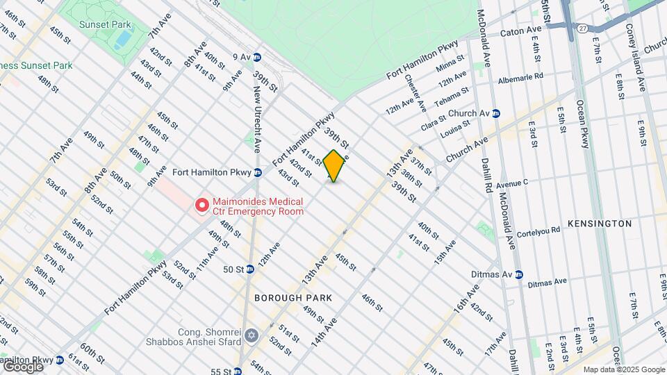 1215 42nd St Map and Location Details