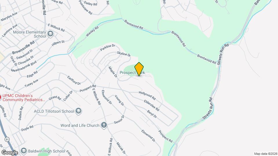 214 Wedgewood Rd Map and Location Details