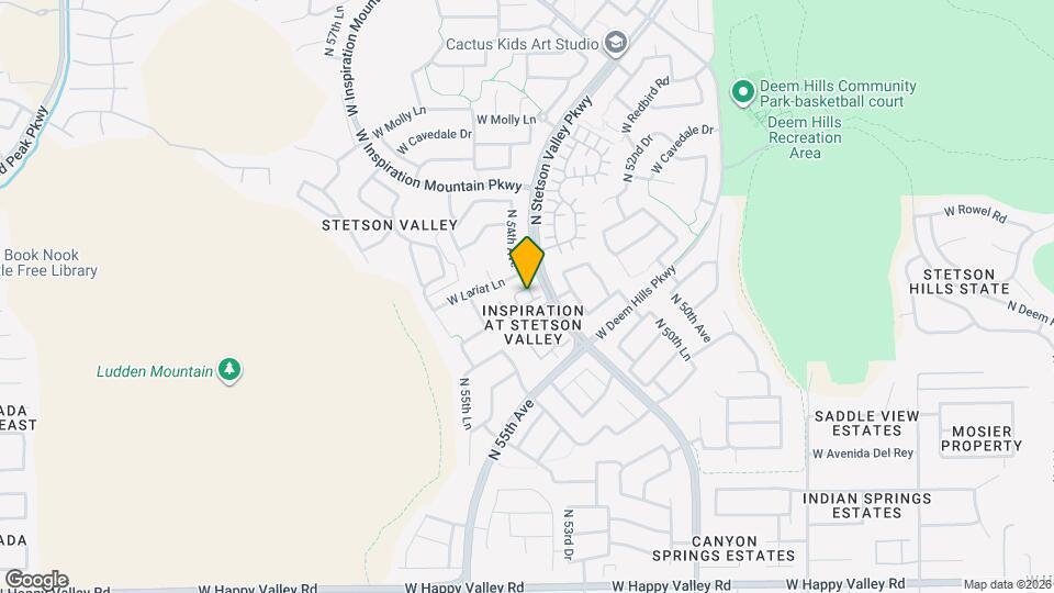 5346 W Chisum Trl, Unit Chisum Mapa y Detalles de la Ubicación