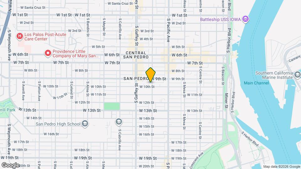 931 S Grand Ave, Unit 933 Map and Location Details