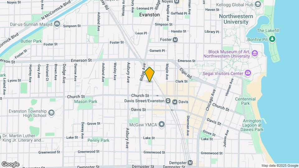 1740 Oak Ave, Unit 707 Mapa y Detalles de la Ubicación