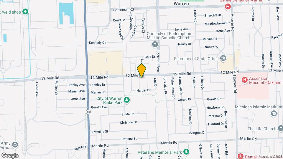 28868 Sylvan Ave Map and Location Details