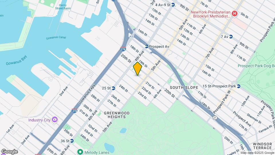 214 21st St Map and Location Details