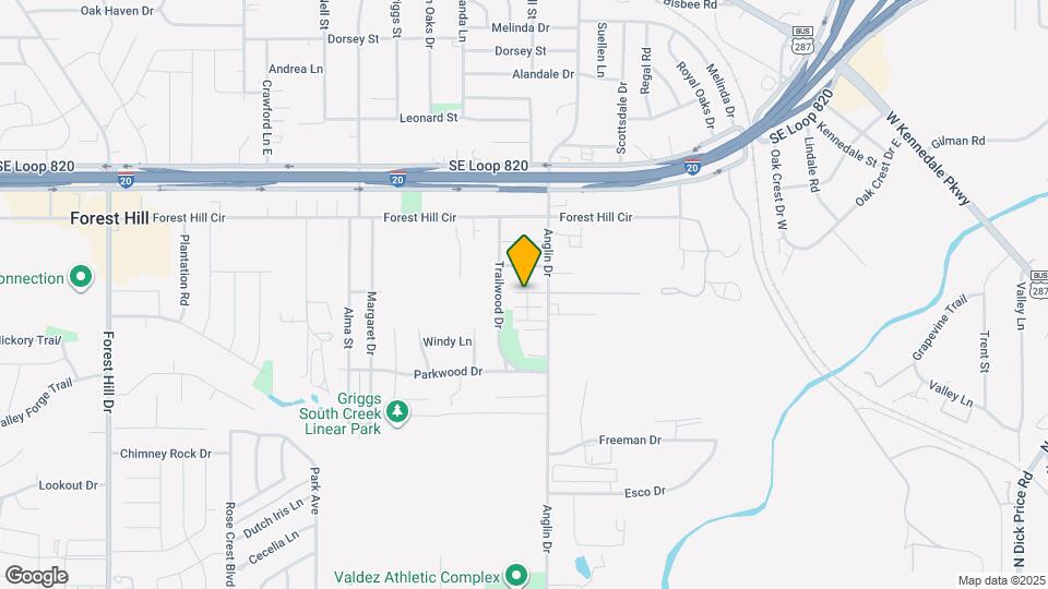 1801 Magnolia Ln Map and Location Details