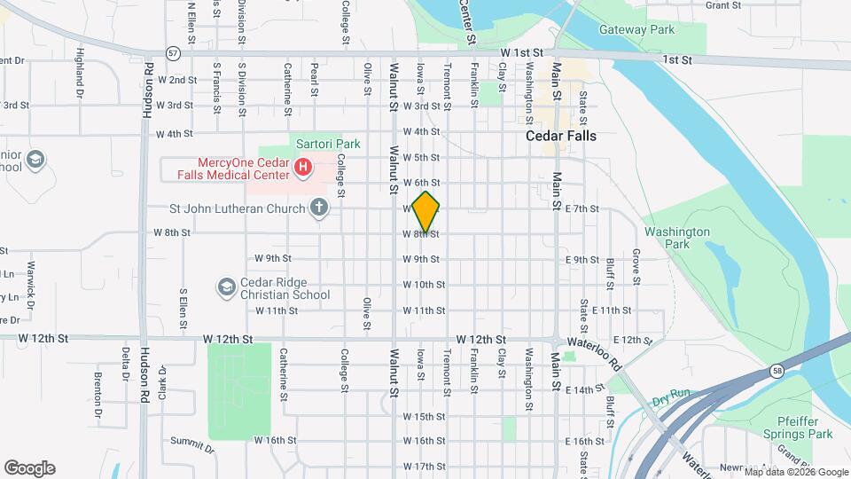 804 Iowa St Map and Location Details