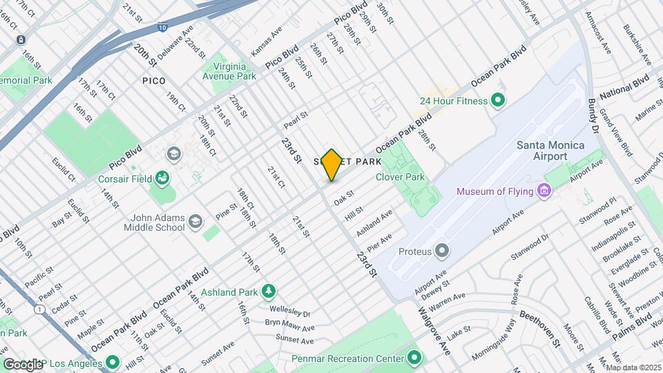 2318 Ocean Park Blvd Map and Location Details