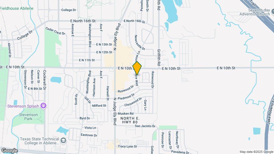 921 Bruce Way Map and Location Details