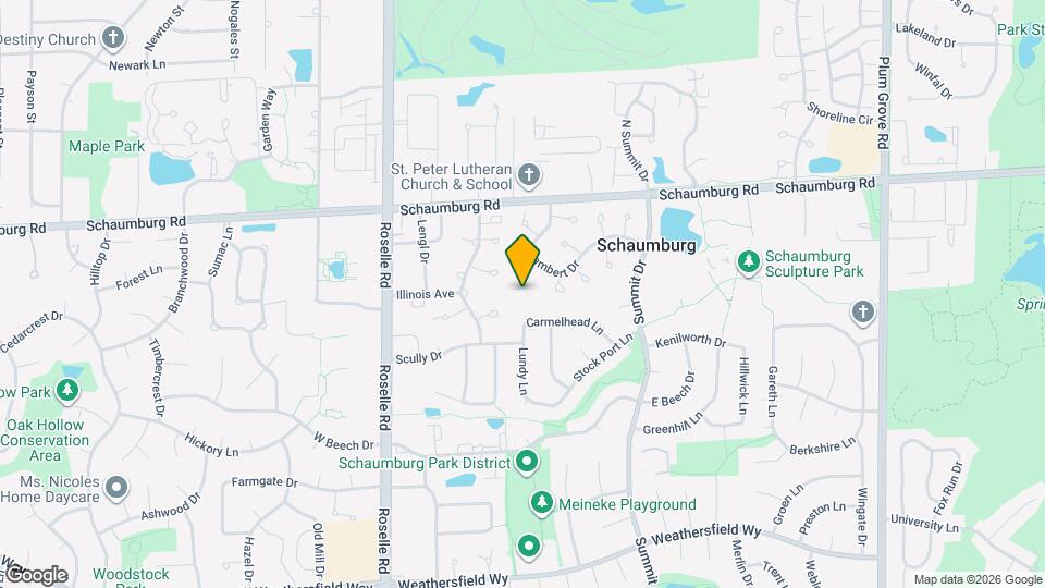 282 Pembridge Ln Mapa y Detalles de la Ubicación