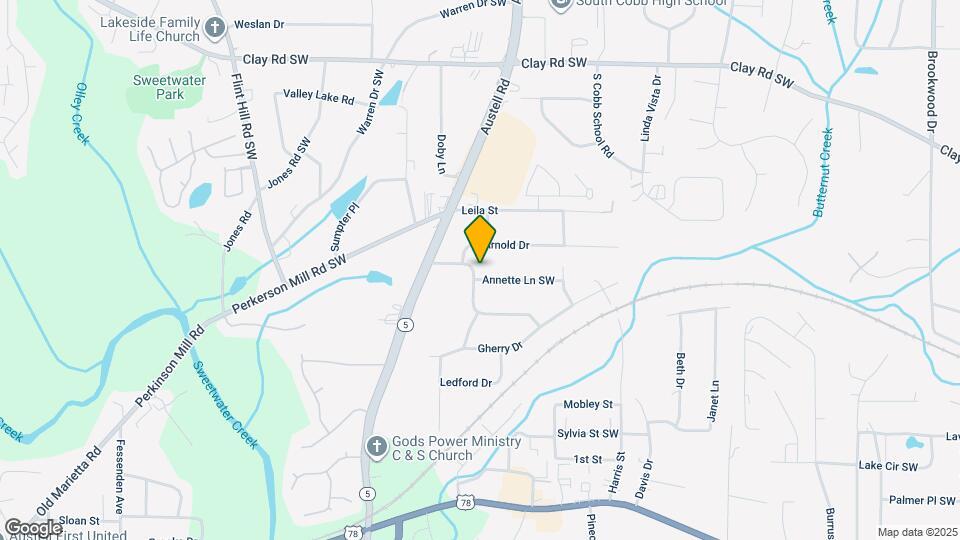 2020 Annette Ln SW Map and Location Details