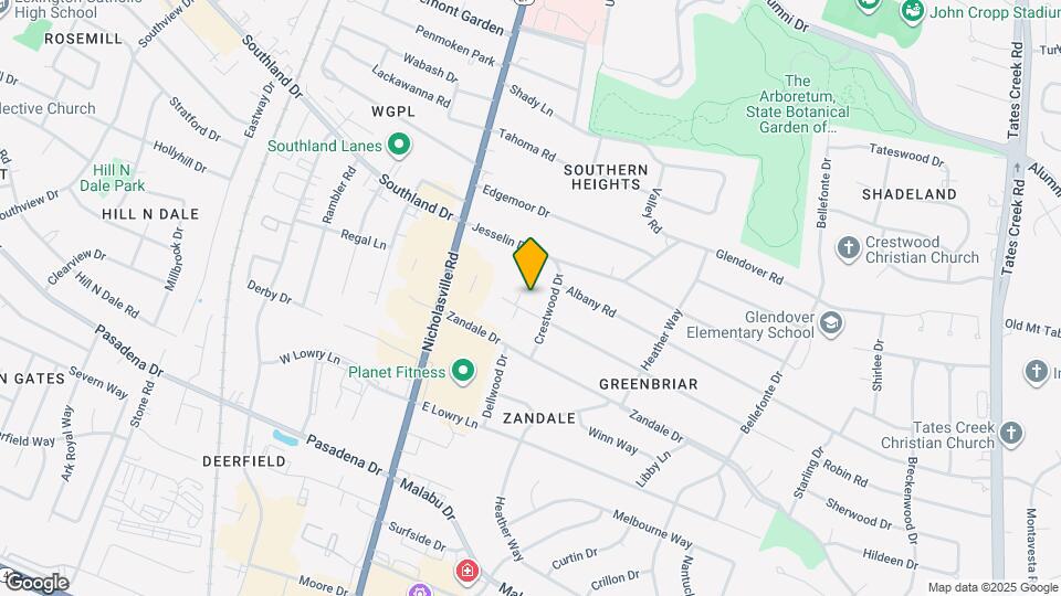 125-127-127 Greenbriar Rd Map and Location Details