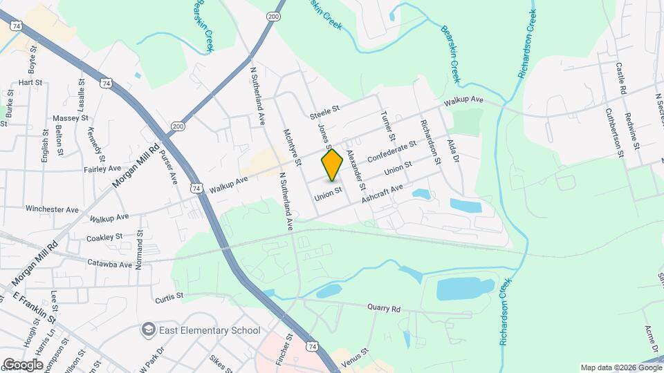 1811 Union St Map and Location Details