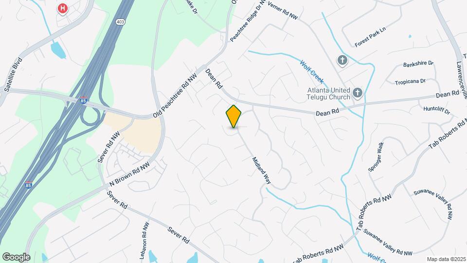 1440 Midland Way Map and Location Details