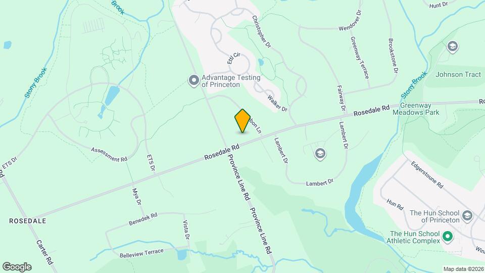 607 Rosedale Rd Map and Location Details