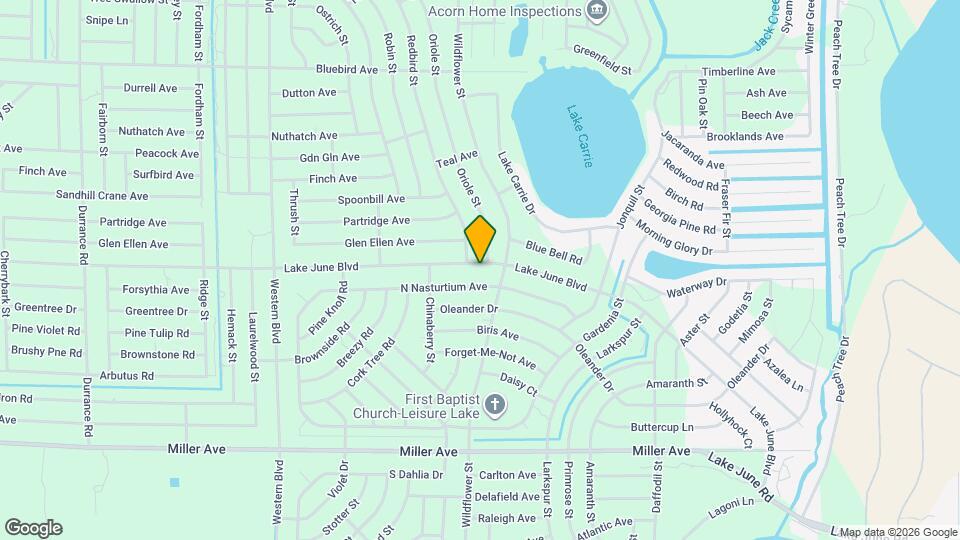 3206 Lake June Blvd Map and Location Details
