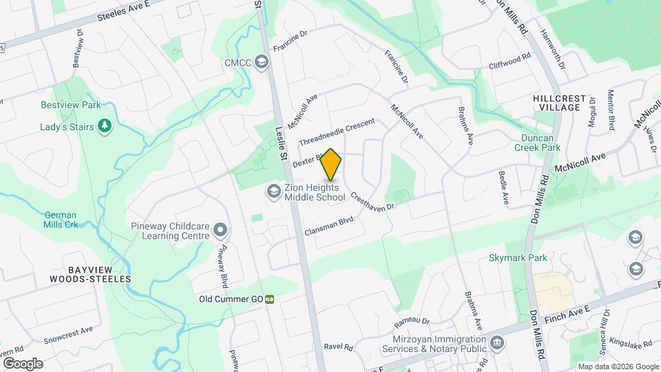 35 Drysdale Crescent Map and Location Details