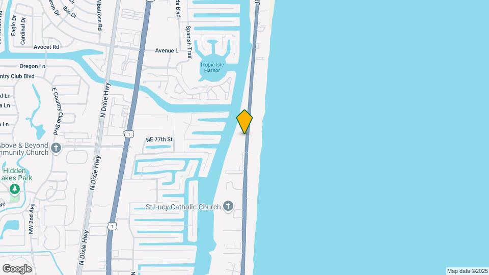 3200 S Ocean Blvd Map and Location Details
