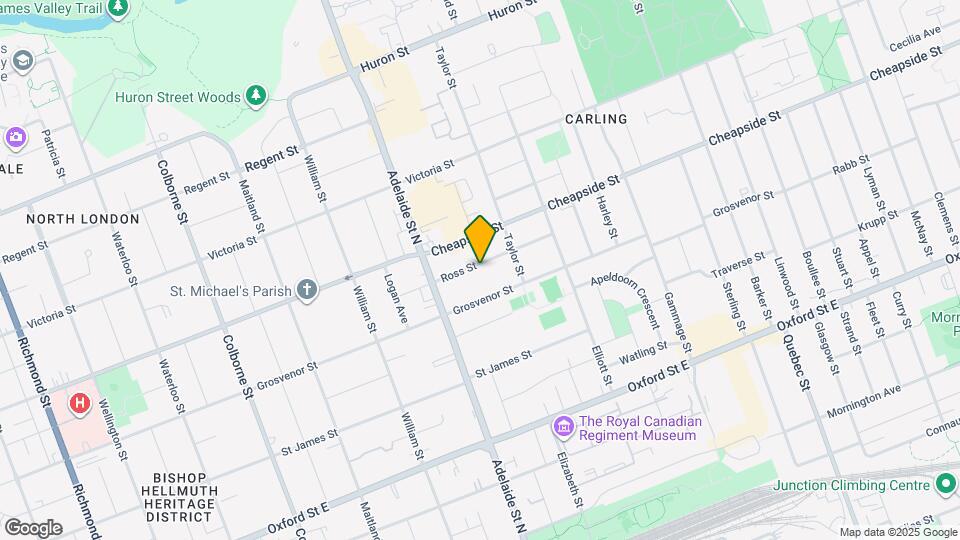 619 Ross St Map and Location Details