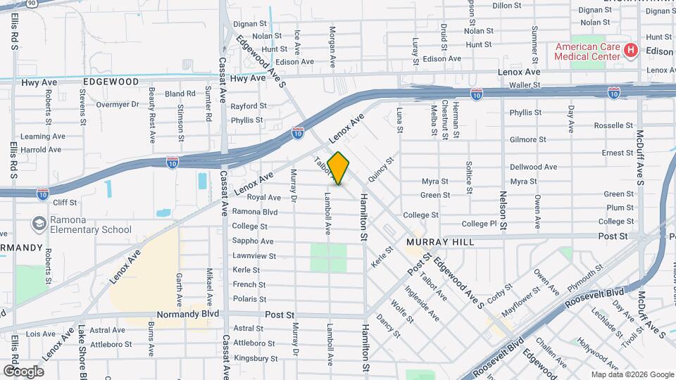 4550 Crescent St Map and Location Details