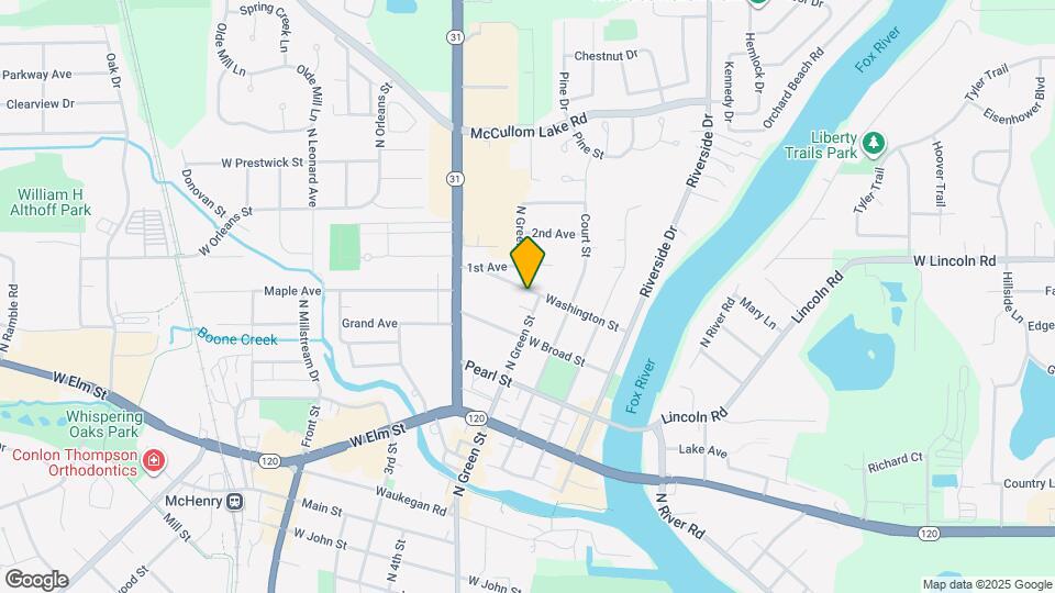 1511 N Green St Map and Location Details