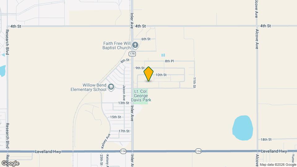 8609 10th Pl Map and Location Details