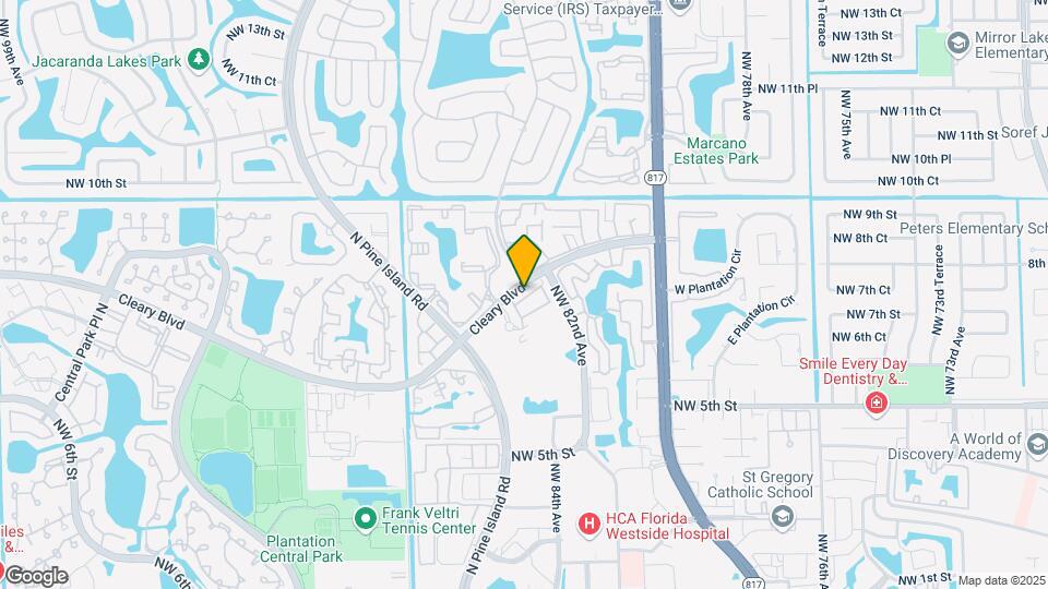 8353 NW 7th Pl Map and Location Details