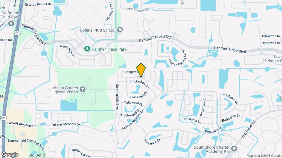 12725 Longcrest Dr Map and Location Details