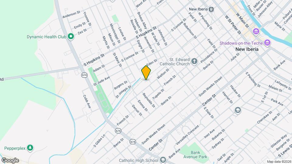 1110 Walton St Map and Location Details