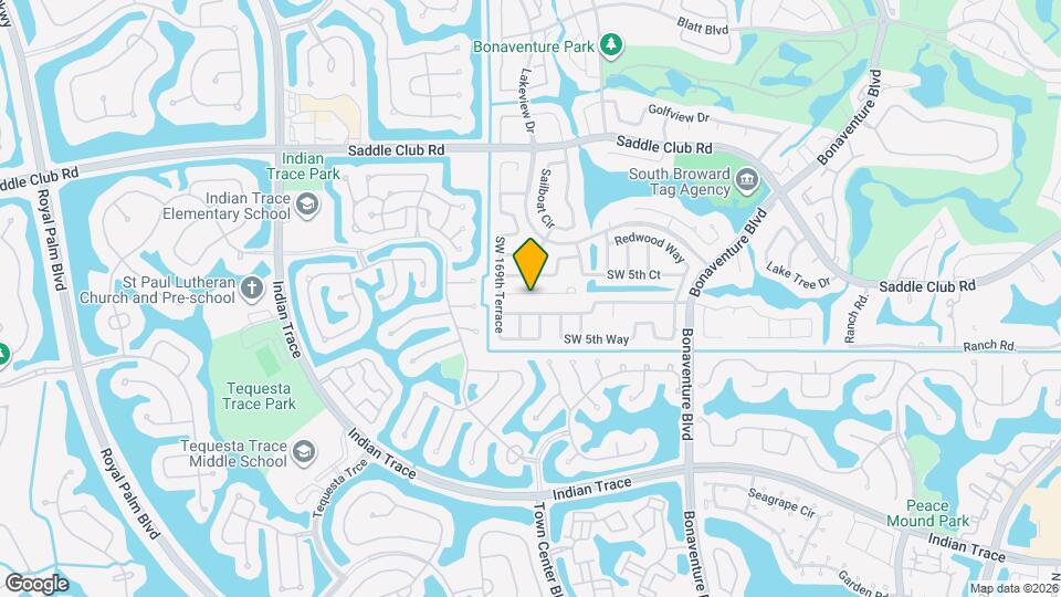 16894 Crestview Ln Map and Location Details