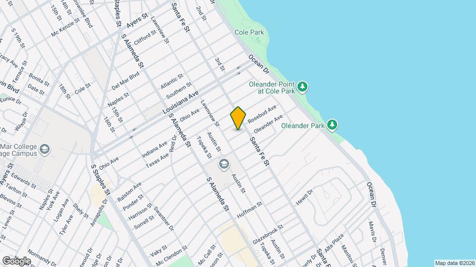 320 Oleander Ave, Unit U Map and Location Details