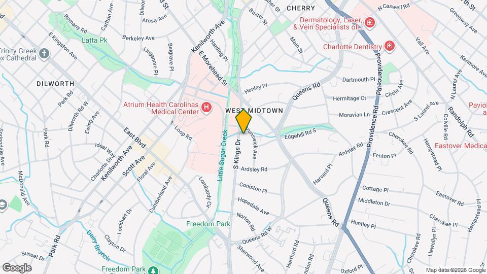 1109 S Kings Dr Map and Location Details