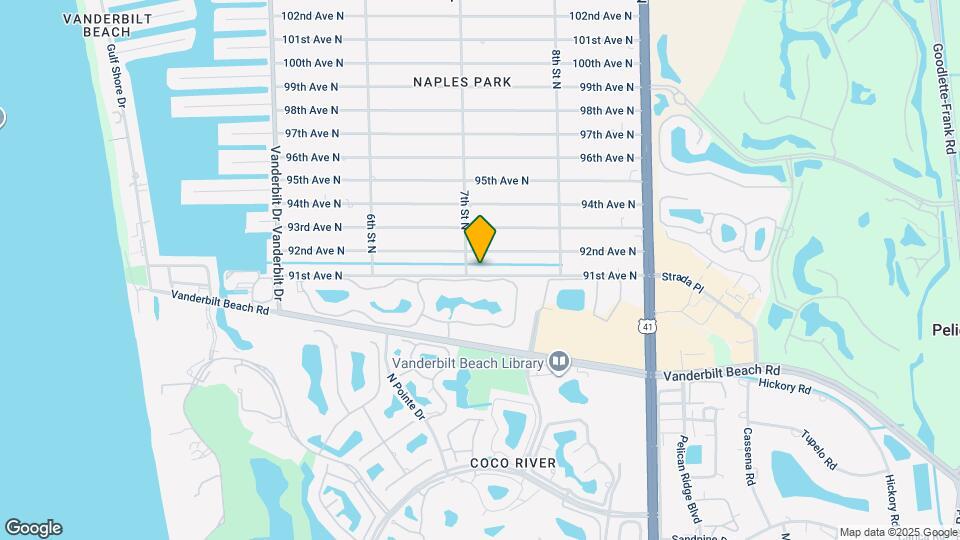 711 91st Ave N Map and Location Details