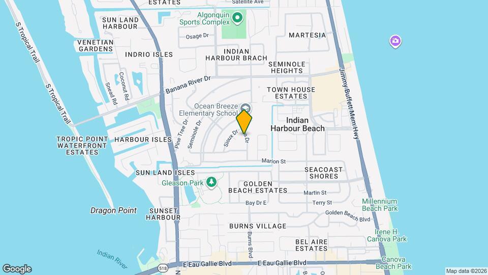 320 Yuma Dr Map and Location Details