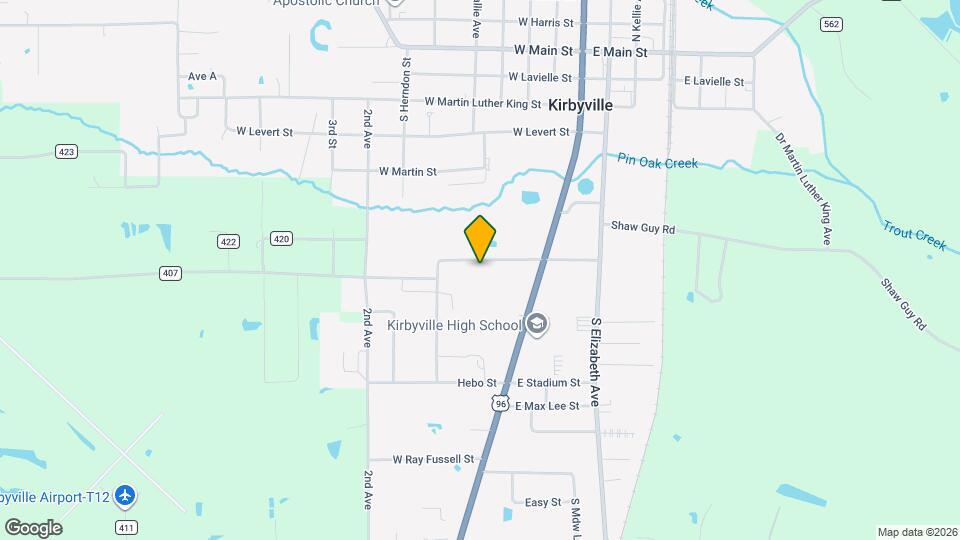 307 W Lester Hawthorne St Map and Location Details