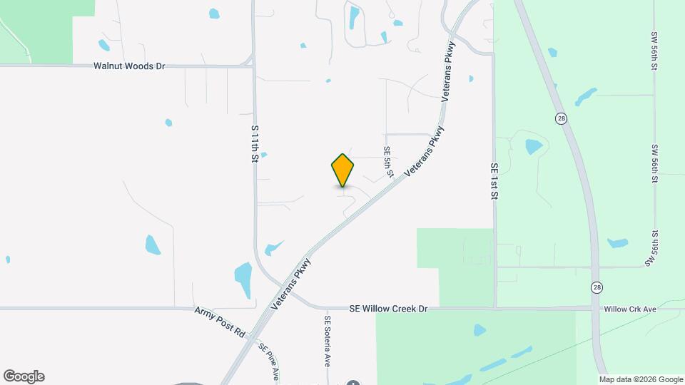 2622 SE Osier Ave Map and Location Details