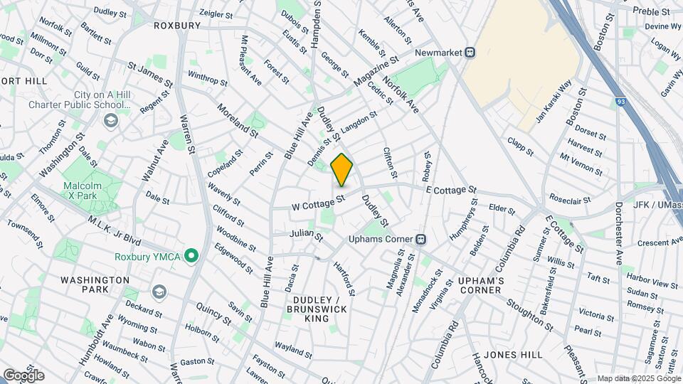 21-23 W Cottage St Mapa y Detalles de la Ubicación
