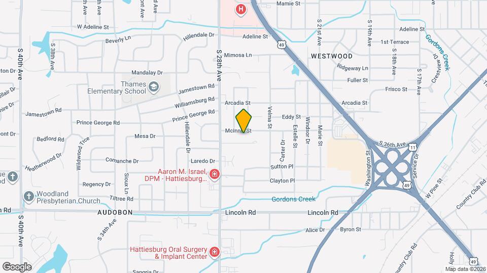 305 Cambridge Dr Map and Location Details
