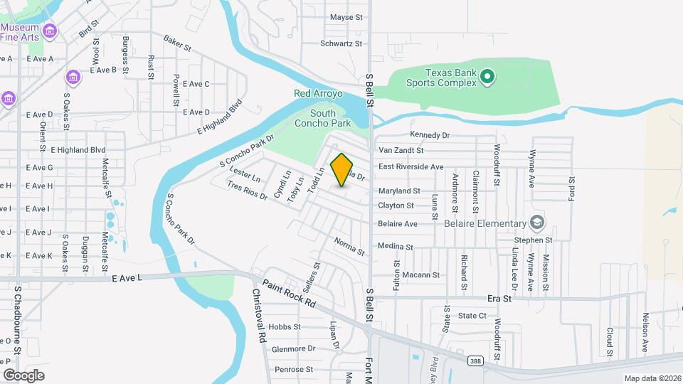 1026 Almond Cir Map and Location Details